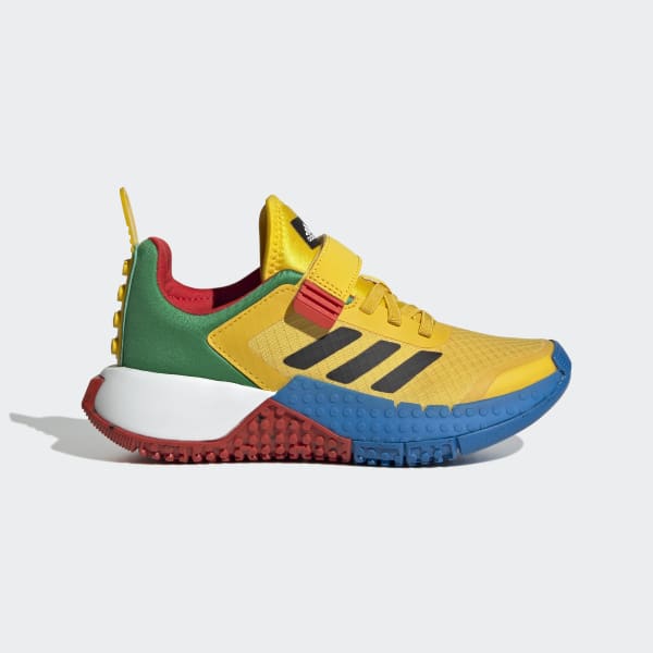 orientation slipper Indigenous adidas DNA x LEGO® Elastic Lace and Top Strap Shoes - Yellow | Kids'  Lifestyle | adidas US