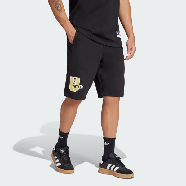 Black Manchester United VRCT Shorts