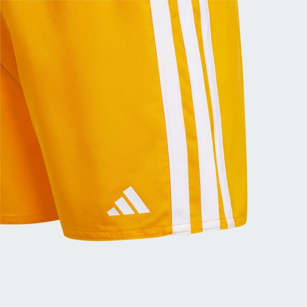 oranzová Plavecké šortky 3-Stripes Kids