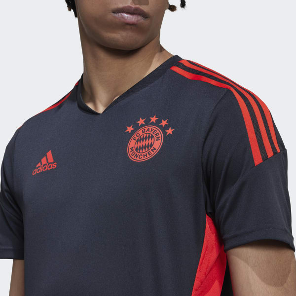 Svart FC Bayern Condivo 22 Training Jersey WR250