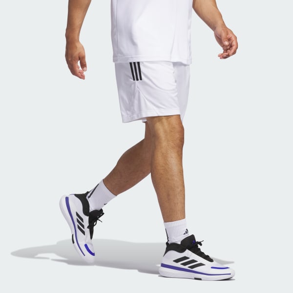Bianco Short da basket Legends 3-Stripes