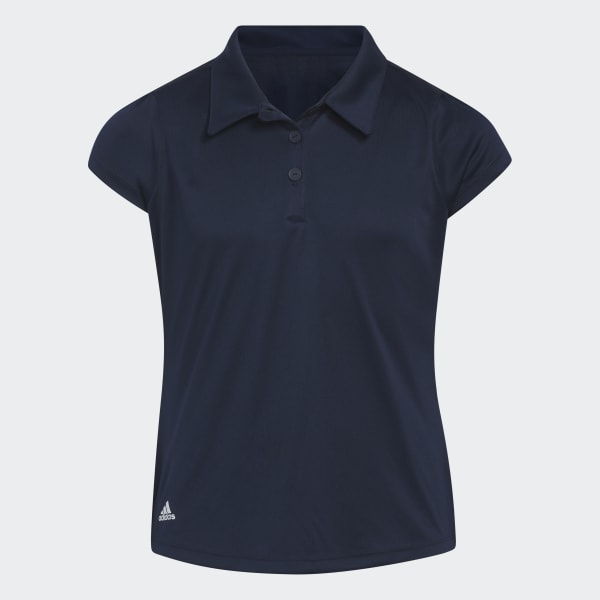 Girls navy outlet polo shirt