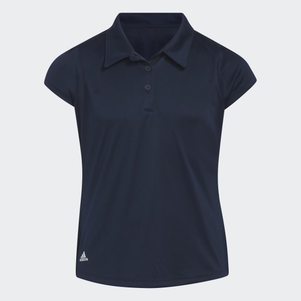 Blue Girls' Performance Primegreen Polo Shirt
