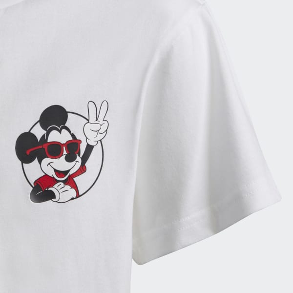 Blanc T-shirt Disney Mickey and Friends