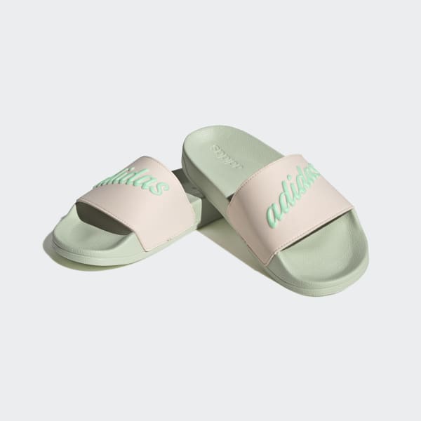 Pink Adilette Shower Slides