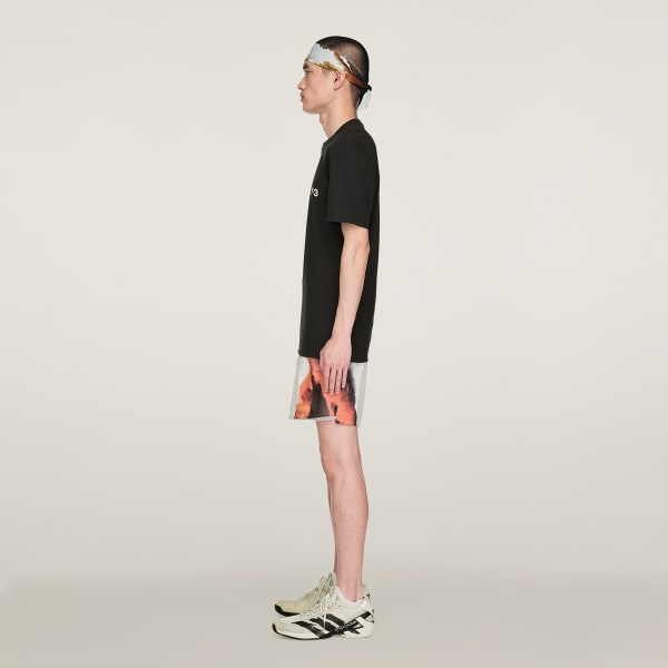 パンツ M Y-3 UNIFORMSTRAIGHTLEG 3-STRIPESSHORTS adidas Men's Lifestyle Adicolor 3-Stripes Shorts - Black