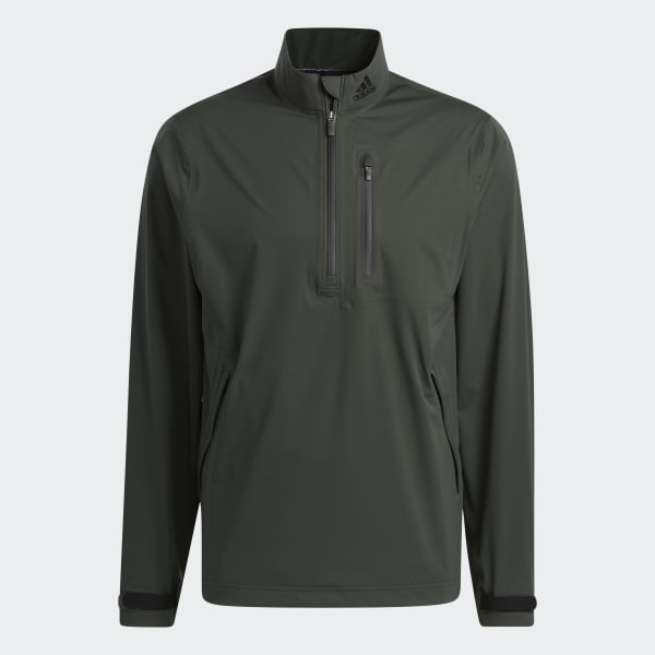 adidas RAIN.RDY 1/2-Zip Jacket - Green | adidas Canada