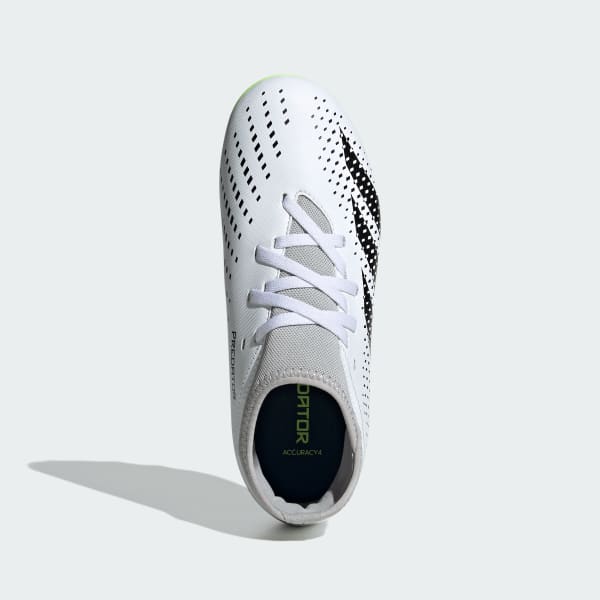Branco Chuteira Predator Accuracy.4 Meia Flexible Ground
