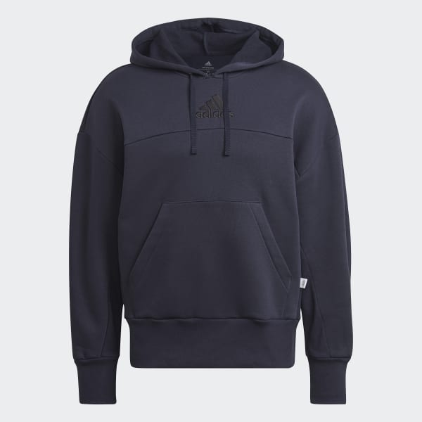 【Adidas コリア】 Lounge Fleece Sweatshirt adidas mens Lounge Fleece Sweatshirt, Black, X-Small US at