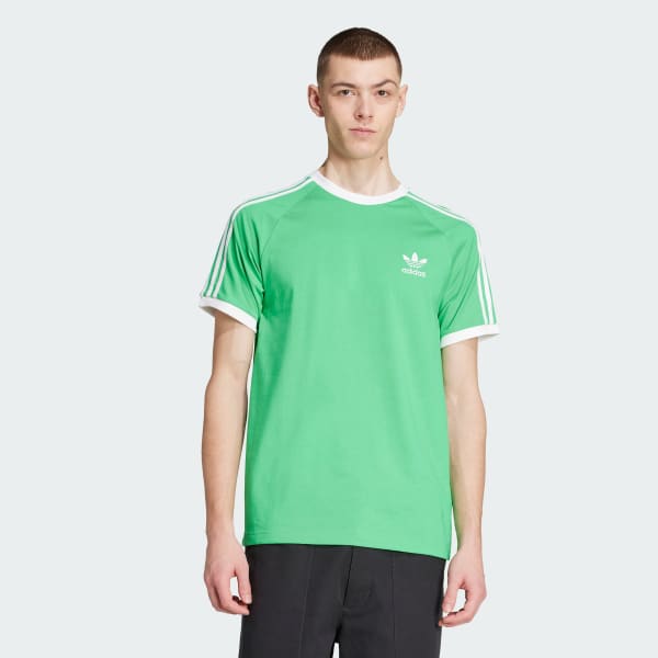 Vert T-shirt 3 bandes Adicolor Classics