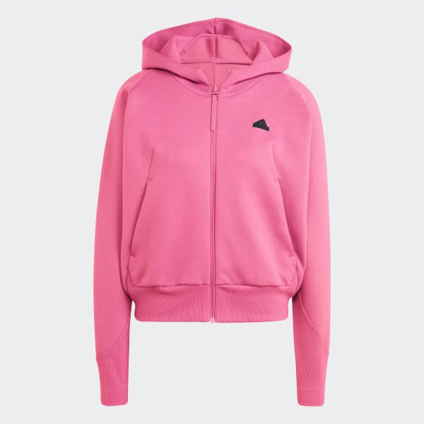 adidas Z.N.E. Full Zip Hoodie Pink adidas Singapore