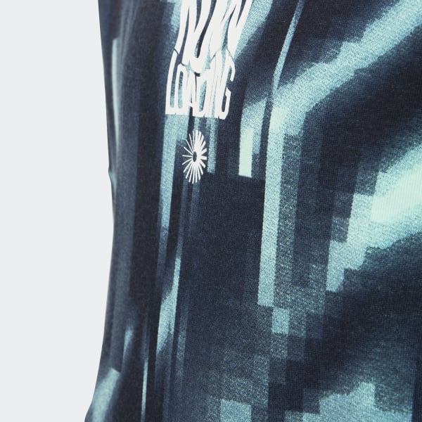 Green ARKD3 Loose Fit Hoodie