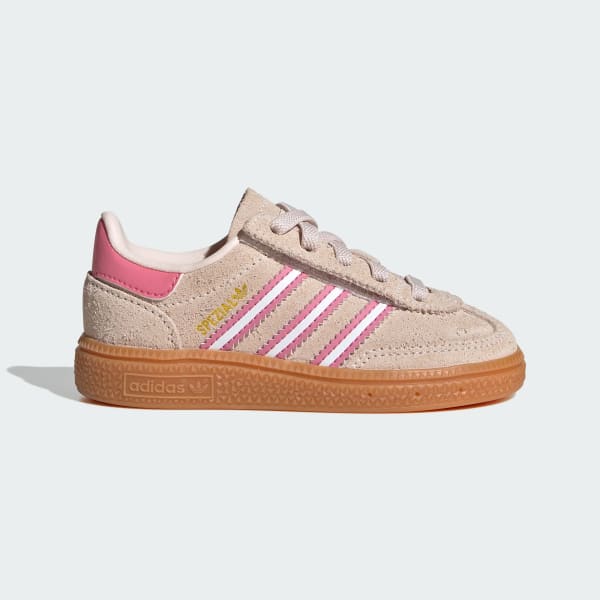 Pink Handball Spezial Comfort Closure Elastic Lace Shoes Kids