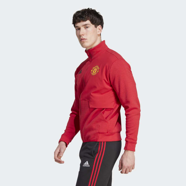 adidas Manchester United Anthem Jacket Red adidas Singapore