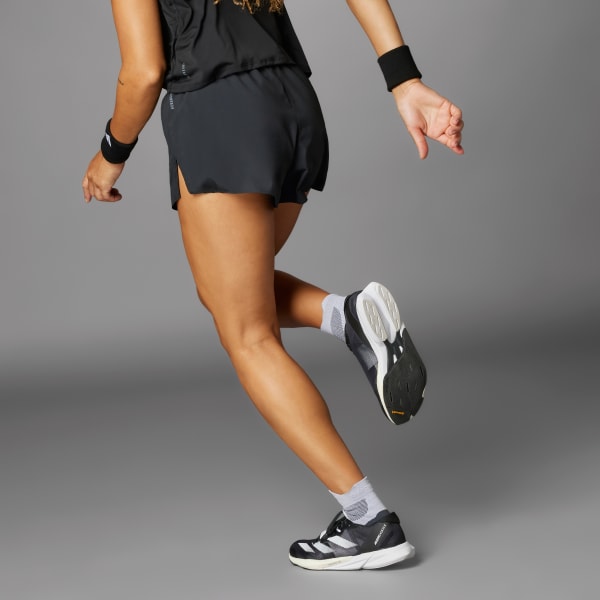 Black Adizero Essentials Running Short