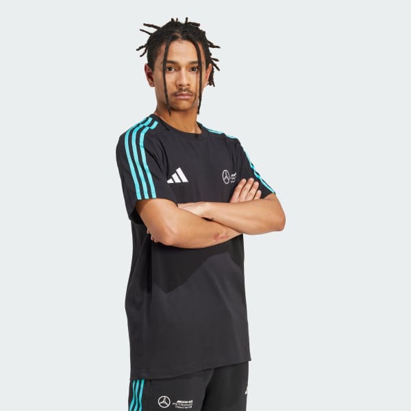 Black Mercedes - AMG Petronas Formula One Team DNA Tee