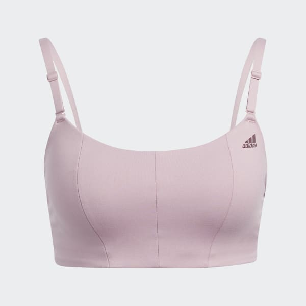Mau-tim Áo Bra Light Support Yoga Studio DWC54