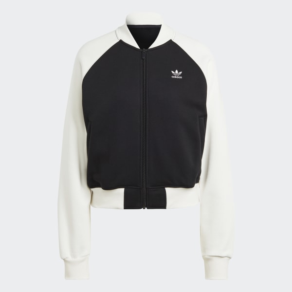 Schwarz adicolor Classics Trefoil Colleague Jacke