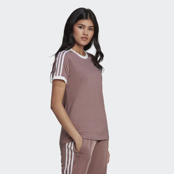 Lilla Adicolor Classics 3-Stripes T-shirt