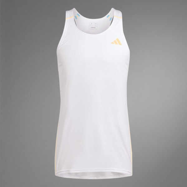 adidas アディゼロ シングレット ホワイト Lセット adidas ADIZERO JAPAN 9 W（Women's）フットウェアホワイト/コア