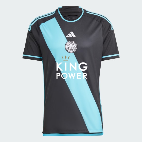 Czerń Koszulka Leicester City FC 23/24 Away