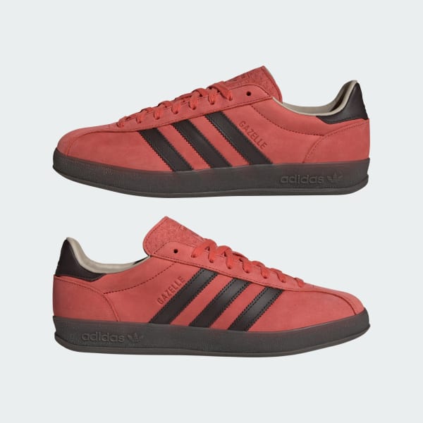 Adidas Gazelle Indoor Pro Shoes - Red | Free Shipping with adiClub