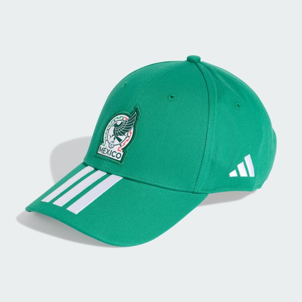 adidas Mexico 26 Baseball Cap With 3 Stripes - Green | Free