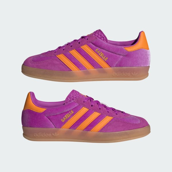 adidas Gazelle Indoor Shoes - Purple | Free Shipping with