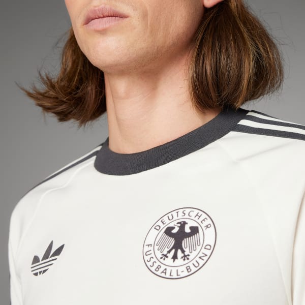 adidas Duitsland Adicolor Classics 3 Stripes T shirt Wit