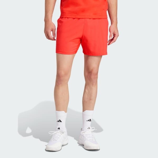 Mens tennis shorts 5 inch inseam clearance