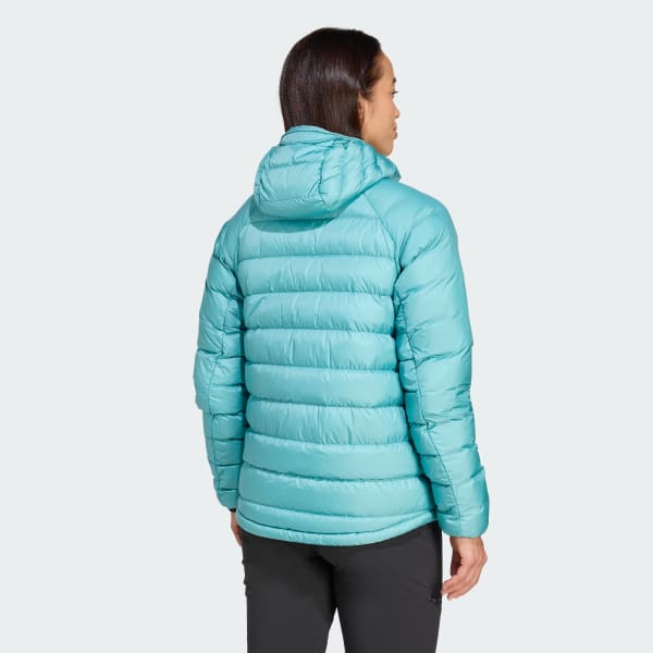 Turkuaz Terrex Xperior CLIMAWARM+ Kuş Tüyü Dolgulu Kapüşonlu Mont