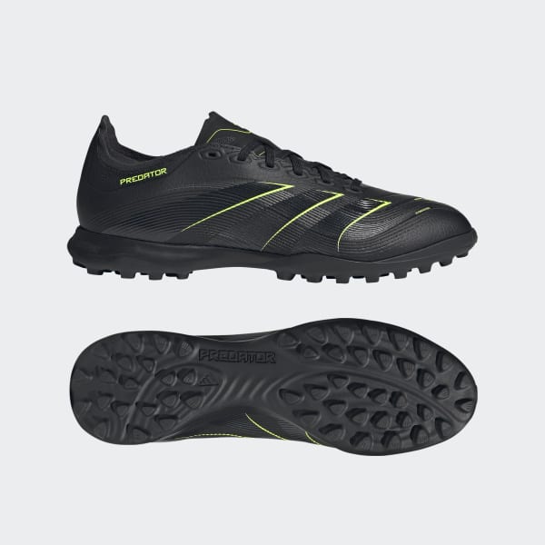 adidas Predator League Turf Soccer Shoes - Black | Free Shipping