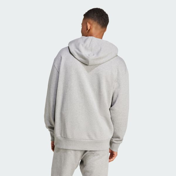 Gris Polerón con Capucha ALL SZN Felpa Francesa