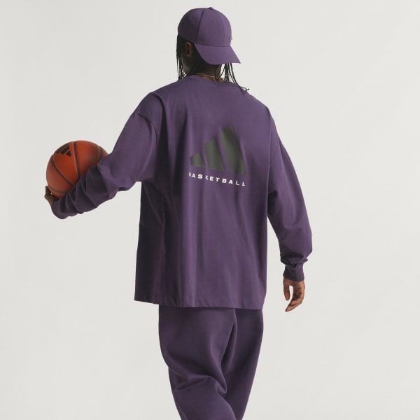nachová Tričko adidas Basketball Long Sleeve (unisex)