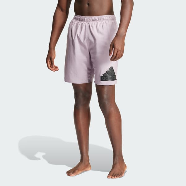 Purple Logo CLX Swim Shorts