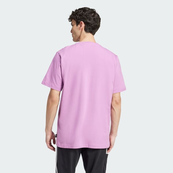 アディダス ブースト半袖グラフィックTシャツ - パープル