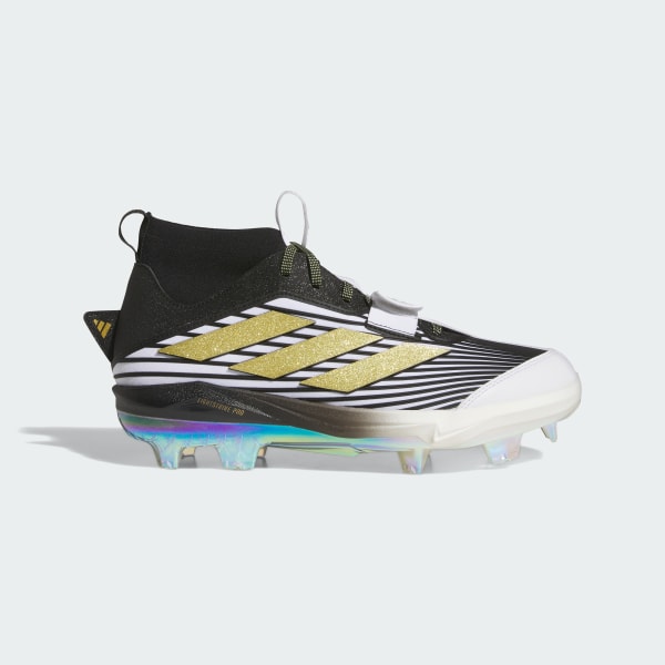 Amazon.com | adidas Men's Adizero Football Shoe, Black/White