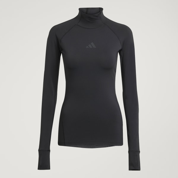 adidas Techfit COLD.RDY Long-Sleeve Top - Black | Free Shipping