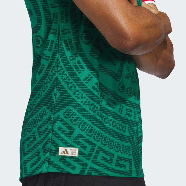 adidas Mexico 26 Home Gimenez Authentic Jersey - Green | Free