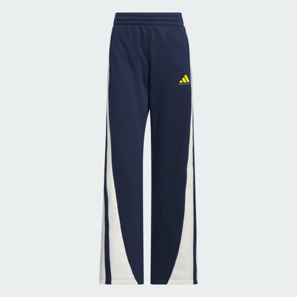 Bleu PANTALON DE SURVÊTEMENT MOLLETON ADIDAS