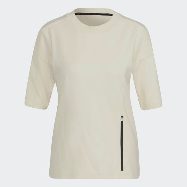 Bezowy adidas Z.N.E. Sportswear Tee