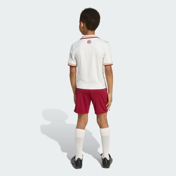Branco Conjunto do Terceiro Equipamento 25/26 do Arsenal para Crianças