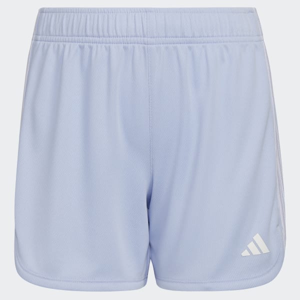 Blue 3-Stripes Mesh Shorts