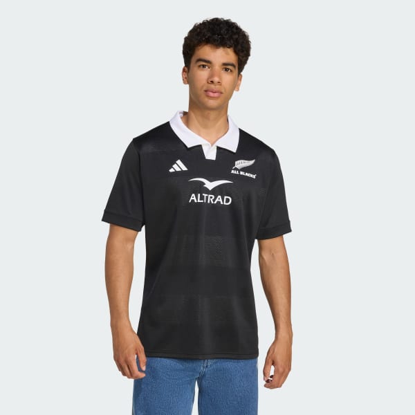 Preto Camisola Principal dos All Blacks