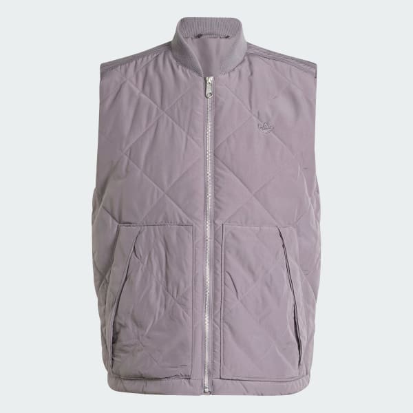 Gris Veste sans manches matelassée nylon premium Essentials