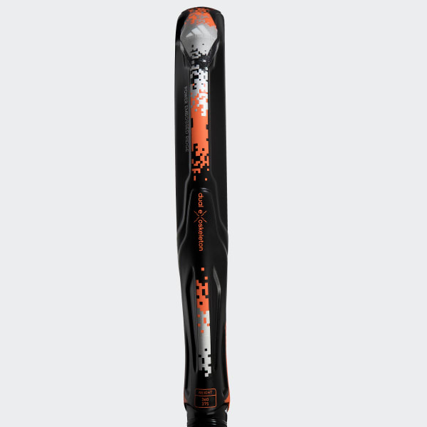 Schwarz Adipower Control 3.2 Padel-Schläger