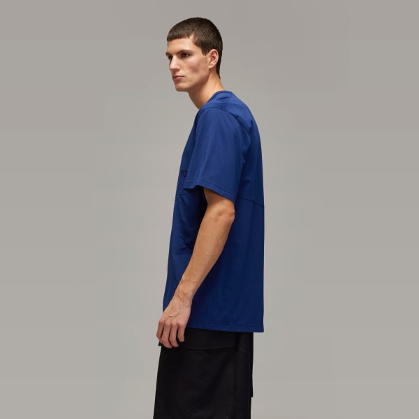 Blue Y-3 Vented Tee