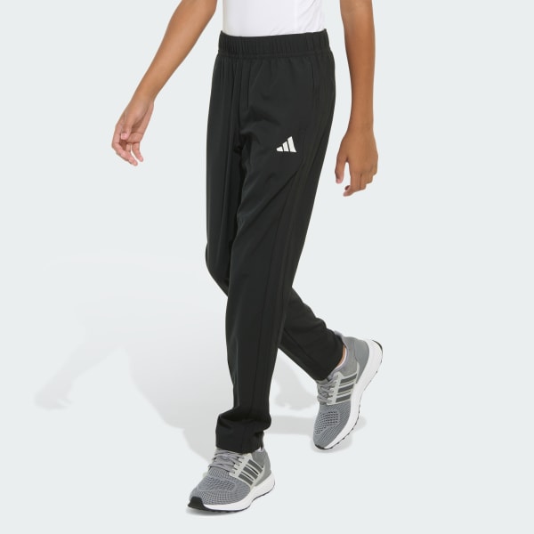 adidas Elastic Waistband Woven 3-Stripes Stretch Pants