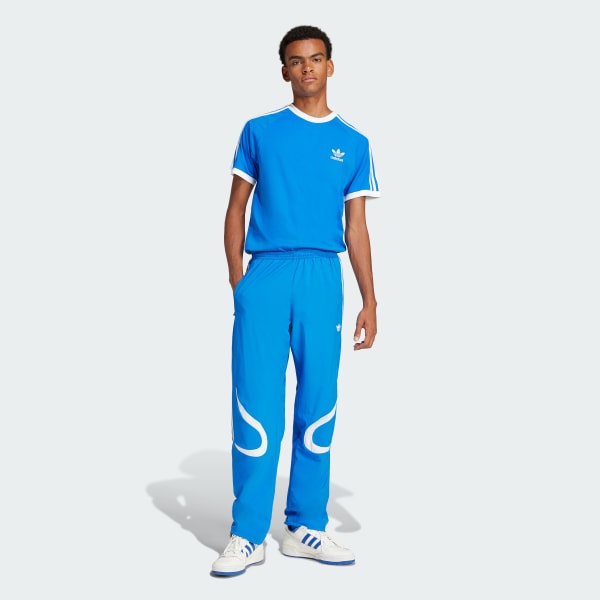 Bleu Pantalon de survêtement Adicolor Teamgeist