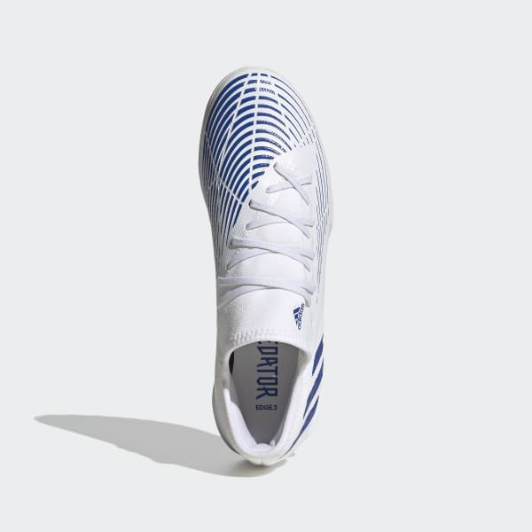 White Predator Edge.3 Low Turf Boots